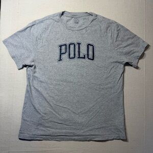 Polo Ralph Lauren Grey Logo T Shirt Youth XL (18-20)